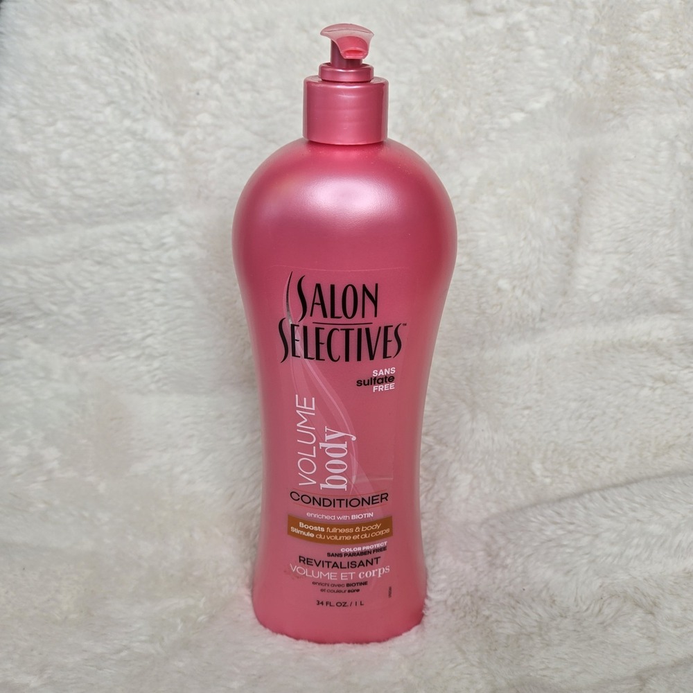 NEW Salon Selective Volume Body‎ Conditioner (1 L) with Biotin, Sulfate Free